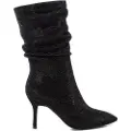 Xti Xtitil kvinder. 14302301-NEGRO Støvler 143023 sort (39), 5-8 cm, Lynlås, Casual