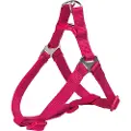 Trixie Premium One Touch harness XS-S: 30-40 cm/10 mm fuchsia