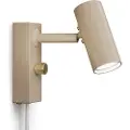 BELID - Væglampe Cato enkel - Beige - Væglamper - - Homeroom
