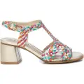 Carmela Carmelatil kvinder. 16219005-MULTICOLOR Sandaler i læder 162190 flerfarvet (41), 5-8 cm, Spænder, Casual