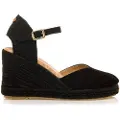 Mustang Mustangtil kvinder. 51987 Louisa Sandaler Sort (41), Stof, 5-8 cm, Spænder, Casual