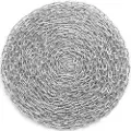 Vevor Proof Coil Chain, 3/16" x 100', 1100 lbs sikker arbejdsbelastning, zinkbelagt, testet spiralkæde med to hurtigled, galvaniseret kulstofstålkæde til bugsering, ophængning, camping, bugsering af k