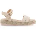 Mtng Mustang Kidstil kvinder/piger. 48963 Beige pad-sandaler (37), Stof, Fast, Spænder, Casual, børnetøj