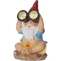 Star Trading - SOLCELLEDEKORATION GNOMY - kikkert - Flerfarvet - Dekorationsbelysning - - Homeroom