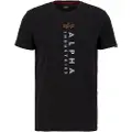 Alpha industries R Print T-shirt Med Korte ærmer