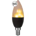 Star Micronics Decoration LED Brandlampe E14 LED 1800K 361-61 Modsvarer: N/A