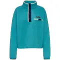 Columbia Helvetia II Cropped Half Snap Fleece Half-Zip Fleecepullover blå