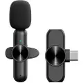 24hShop Trådløs mikrofon med modtager USB-C