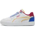 Puma Caven 2.0 Starblitz Sneakers Youth, Shoes, White/Vivid Blue/Port, 36