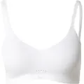 Nike Justerbar Nike Alate Minimalist-sports-bh med let støtte og indlæg til kvinder - hvid
