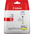 Canon Blæk Gul Cli-571y Xl