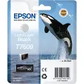 Epson T7609 - Light Light Black Ink - Blækpatron Meget lys sort