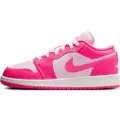 Jordan Air Jordan 1 Low-sko til større børn - Pink