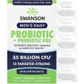 Swanson Health - Men's Daily Probiotik + Præbiotik 60 kapsler