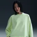 Nike Oversized Nike 24.7 ImpossiblySoft Dri-FIT-top med rund hals til kvinder - gul