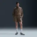 Nike Løse Nike 24.7 ImpossiblySoft Dri-FIT-shorts (10 cm) med mellemhøj talje til kvinder - brun