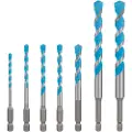 Bosch Expert Vægbor Hex-9 4-12 Mm 7 Enheder