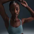 Nike Zenvy Strappy-sports-bh med let støtte og indlæg til kvinder - blå