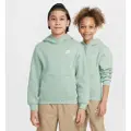 Nike Sportswear Club Fleece-pullover-hættetrøje til større børn - grøn
