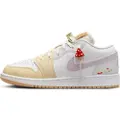 Jordan Air Jordan 1 Low SE-sko til større børn - hvid