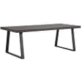 Rowico Home - Spisebord Brooklyn 95 x 220 cm - Brun - Spiseborde - - Homeroom