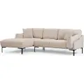 Atelier Del Sofa - Hjørnesofa Leo Left - Hvid - Sofaer - - Homeroom