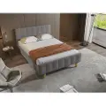 Loft 24 - Sengeramme Larvik 140x200 - Grå - Sengerammer - - Homeroom