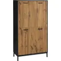 Loft 24 - Skab Rocco 2x2 låger - Brun - Skabe - - Homeroom