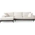 Atelier Del Sofa - Hjørnesofa -Tanny Left - Hvid - Sofaer med chaiselong - - Homeroom