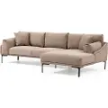 Atelier Del Sofa - Hjørnesofa Leo Right - Brun - Sofaer - - Homeroom