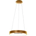 Steinhauer Design pendellampe guld inkl. dæmpbar LED - Ringlede