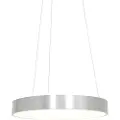 Steinhauer Design pendellampe sølv inkl. dæmpbar LED - Ringlede