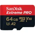 SanDisk Extreme Pro 64 Gb Microsdxc Uhs-i Klasse 10 64gb Microsdxc Uhs-i
