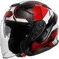 Shoei J-Cruise 3 Whizzy TC-1 Jethjelm sort M