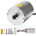 Vevor 3000W elektrisk børsteløs DC-motorsæt - 72V 4900 o/min motor med opgraderet hastighedsregulator til gokarts, elcykel, motorcykel, scooter