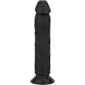 EasyToys - realistisk dildo - 22,5 cm (sort)