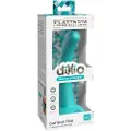 Dillio Curious Five - silikone dildo (15 cm) - turkis