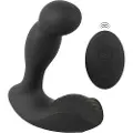 Rebel - opladelig fjernstyret prostatavibrator (sort)