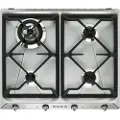 Smeg Sr964xgh 60 Cm Gaskomfur 4 Blus