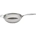 Heirol - Steelsafe Wok-pande 28 cm Heirol - Sort - Stegepander & grillpander - - Homeroom