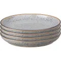 Denby - Tallerken Coupe Studio Grey 17 cm 4-pak - Grå - Asietter - - Homeroom