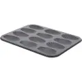 De Buyer Kagefade til 12 Madeleiner, strygejern, de Buyer