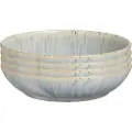 Denby - Pastatallerken Halo Speckle Ø 22 cm 4-pak - Grå - Tallerkener - - Homeroom