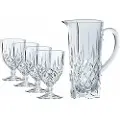 Nachtmann - Pitcher Set Noblesse i 5 dele - Transparent - Vinglas - - Homeroom