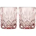 Nachtmann Whiskeyglas NOBLESSE COLORS, sæt med 2, 295 ml, rosé, Nachtmann