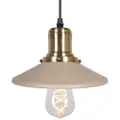 Globen Lighting - Pendel Mini Disc 22 - Beige - Loftpendler - - Homeroom