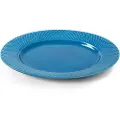 Lyngby Porcelæn Middagstallerken RHOMBE 27 cm, blå, Lyngby