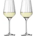 Ritzenhoff - Hvidvinsglas Sternschliff 2-pak - Transparent - Vinglas - - Homeroom