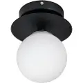 Globen Lighting - Væglampe/Plafond Art Deco 24 IP44 - Sort - Væglamper - - Homeroom