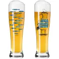 Ritzenhoff - Ølglas Brauchzeit 2-pak NO. 7 - Transparent - Ølglas - - Homeroom